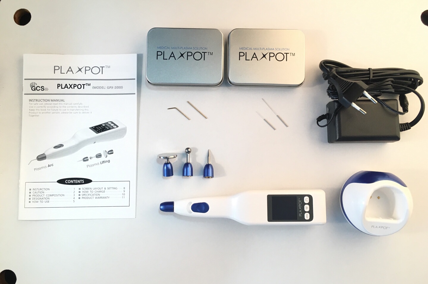 PLAXPOT Medical Plasma Solution_4. plaxpot plasma arc device. 